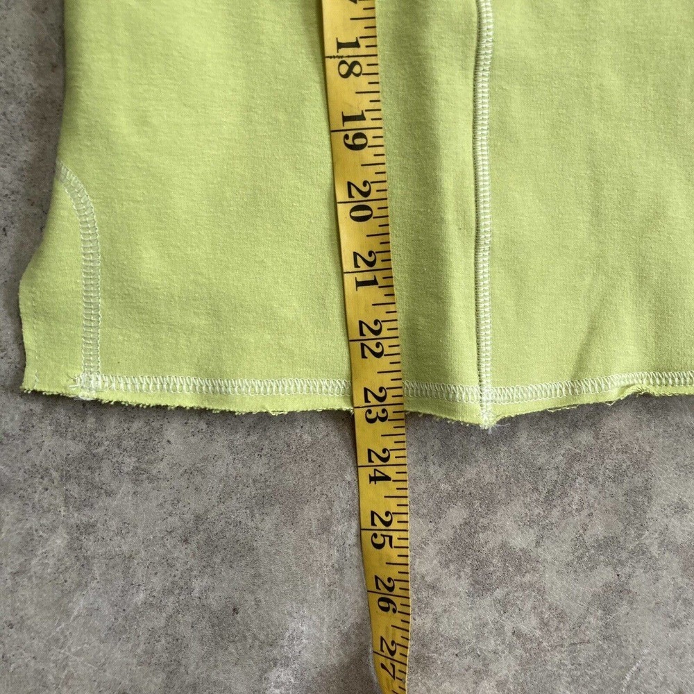 Soft‎ Surroundings Jacket Womens Medium Nirvana Lime Button Closure New - Picture 5 of 11